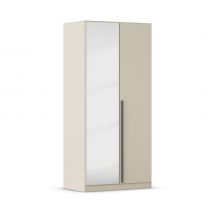 rauch Kleiderschrank »Alba« 2-türig - 91x56x197cm - beige - Holz / Holz