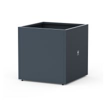 Herstera Pflanzkasten - 70x70x70cm - anthrazit - Stahl