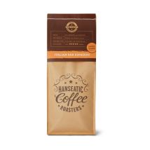 Hanseatic - Italian Bar Espresso - 1 kg Ganze Bohne - Intensität: 6/6