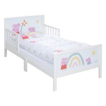 Roba Kinderbett »Peppa Pig« - 145x75x63cm - weiß - Holz / Holz