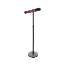 Sunred Stand-Heizstrahler »Royal Diamond 2500 W« - 81,5x10x150cm - schwarz - Aluminium / Metall / Kunststoff