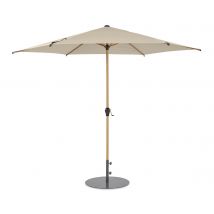 Leco Marktschirm* - 155x14x14cm - beige - Aluminium / Stahl / Polyester