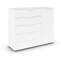rauch Kommode »Flipp« - 120x42x100cm - weiß - Holz / Holz