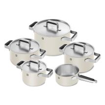 Zwilling Pure Edelstahl-Kochgeschirr-Set - silber