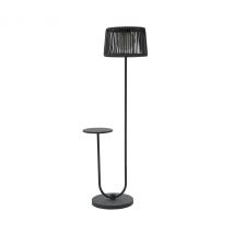 Leco Solar Stehleuchte mit integriertem Tisch - 54x35x140cm - Stahl
