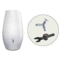 Garantia Triagon 2-in-1-Regenspeicher-Set - weiß