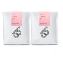 55 Degrees – Decaf Omni-Roast Bio, entkoffeiniert - 2 x 1 kg Ganze Bohne - Intensität: 3/6