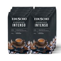 Eduscho Espresso Intenso - 6 x 1 kg Ganze Bohne - Intensität: 5/5