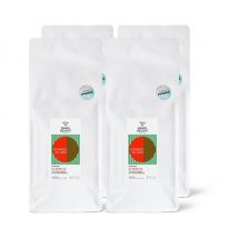 Black Delight x roasted. - Momento Italiano Co-Roast #2 Espresso - 4x1 kg Ganze Bohne - Intensität: 5/6
