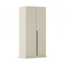rauch Kleiderschrank »Alba« - 91x56x197cm - beige - Holz / Holz
