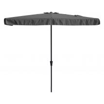 Leco Balkon-Sonnenschirm - 178x15x13cm - anthrazit - Stahl / Polyester