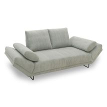 Domo Daybed »Molde« - 210x97x74cm - schwarz - Polyester / Holz / Vlies
