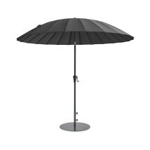 Leco Shanghai Sonnenschirm* - 155x14x14cm - anthrazit - Aluminium / Fiberglas / Polyester