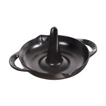 Staub Hähnchen-Bräter - schwarz