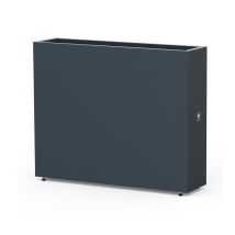 Herstera Garden Pflanzkasten »Divider« - 100x25x80cm - anthrazit - Stahl