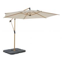 Leco Ampelschirm* Ø 300 cm - 28x197x15cm - anthrazit - Stahl / Aluminium / Stahl