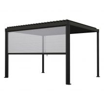 Leco Lamellenpergola 360 x 300 cm - 300x240x360cm - anthrazit - Aluminium / Stahl / Polyester
