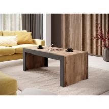 Table basse 120 cm MILA style industriel