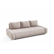 Canapé convertible 3 places SELUTI Beige