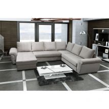 Canapé panoramique convertible LATTIA Beige