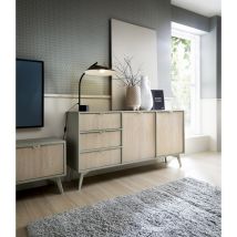 Commode de 158 cm Forest 2 porte 3 tiroirs Eucalyptus