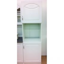 Meuble colonne four encastrable DINA 205 cm Blanc