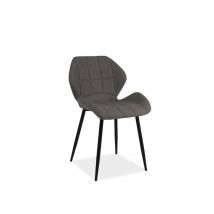 Chaise design HALS avec pieds en métal noir