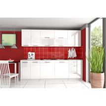 Cuisine complète laquée 2m60 TARA Blanc