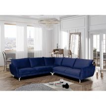 Canapé d'angle LAVI Bleu marine