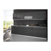 Cuisine complète 3m TARN laquée Gris