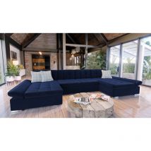 Canapé d'angle convertible ALON Bleu
