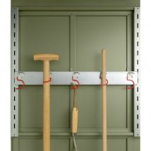 Hörmann Regalhalter Inkl. Gerätehalter-Silber