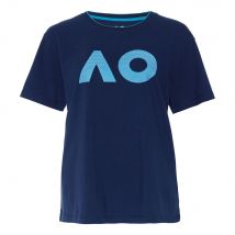 Australian Open AO Stack Print Core Logo T-Shirt Damen