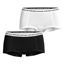 Björn Borg Core Logo Mini Shorts 2er Pack Damen-Mehrfarbig