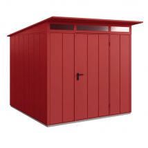 Hörmann Set Berry Modern-P,Typ 2 Gerätehaus-Rot