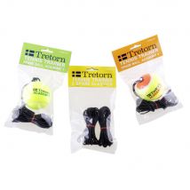 Tretorn Tennistrainer Ersatzschnur Trainingshilfe 2er Pack-Schwarz