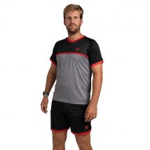 Black Crown Ares T-shirt Heren-Grijs