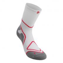 Bauerfeind Performance Mid Cut Hardloopsokken Dames-Wit,Pink