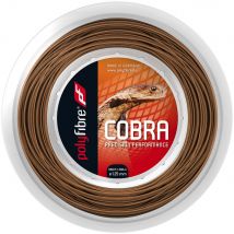 Polyfibre Cobra Beige/braun Rol Snaren 200m-Beige