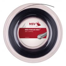MSV Focus-HEX Rol Snaren 200m-Zwart