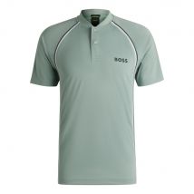 BOSS Pariq TOC Mesh Polo Heren-Salie