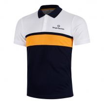 Sergio Tacchini Elfetta Polo Heren-Wit,Abrikoos