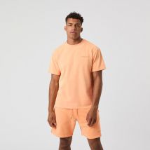 Björn Borg Oversized Washed T-Shirt Herren-Orange in orange, Größe: XL