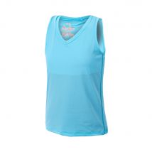 Lucky in Love V-Neck Cutout Tank-Top Mädchen hellblau