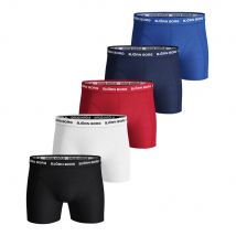 Björn Borg Solid Sammy Boxer Short 5er Pack Herren in schwarz