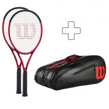Wilson 2x Clash 100L V2.0 Plus Schlägertasche (2021) 280 gr
