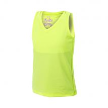 Lucky in Love V-Neck Cutout Tank-Top Mädchen gelb, Größe: XS