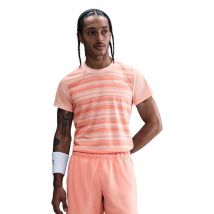 Nike Court Dri-FIT Victory Print T-Shirt Herren in koralle, Größe: S