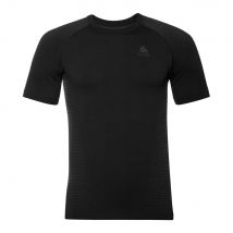 Odlo Performance Warm Eco BI Top Crew Neck T-Shirt Herren-Schwarz