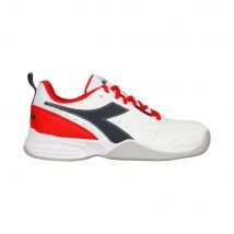 Diadora S. Challenge 5 SL Teppichschuh Kinder in weiß, Größe: 35.5